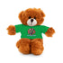 Custom Photo Festive Poinsettia Stuffed Animals with Tee